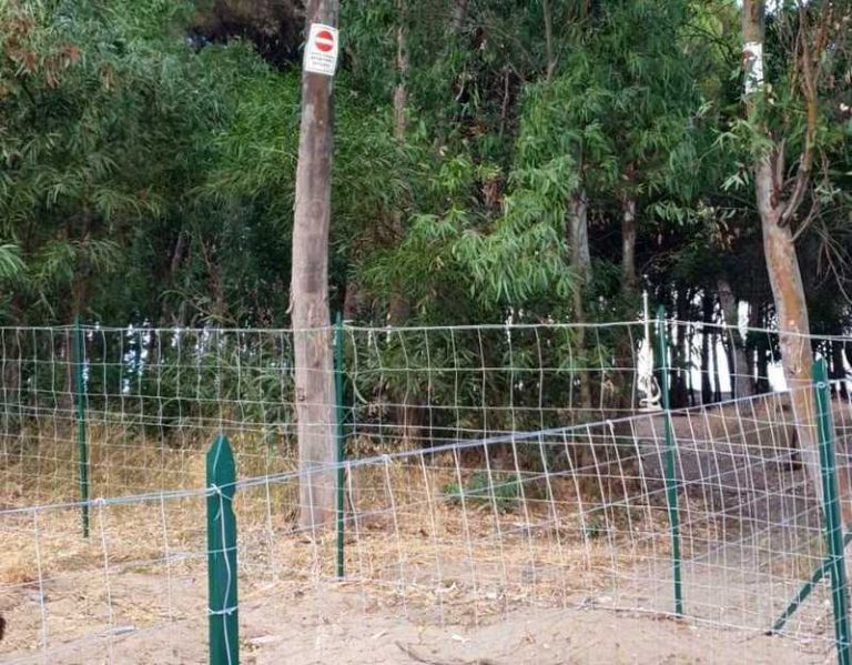 squillace oasi recinzione