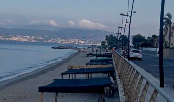 Reggio Calabria litorale occupato