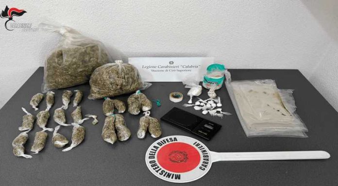 cocaina marijuana cirò