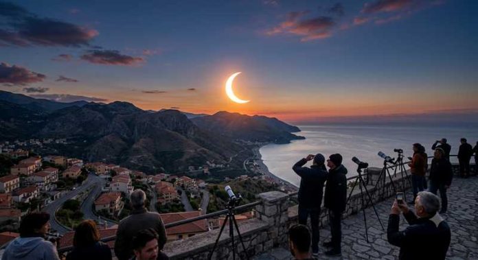 eclissi parziale sole
