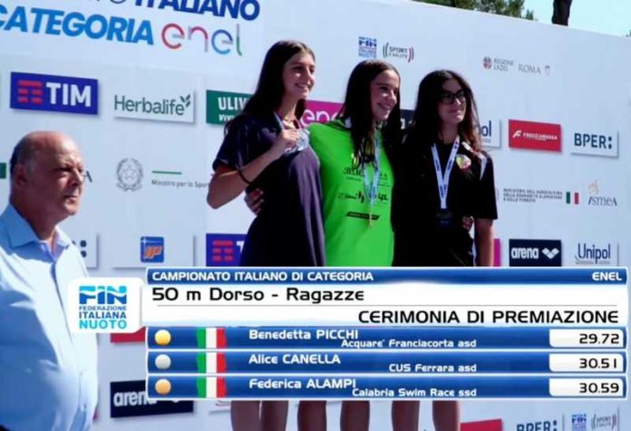 federica alampi_medaglia nuoto