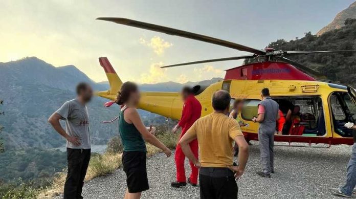 elisoccorso frana turisti roghudi