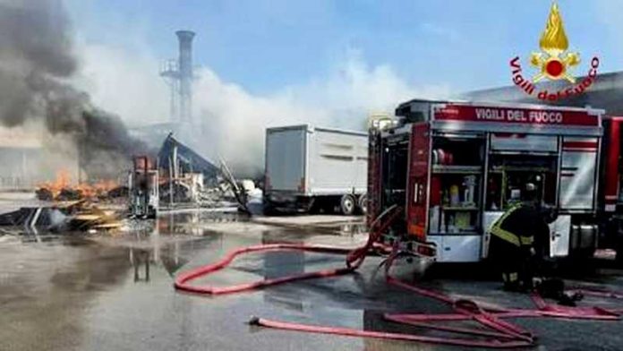 incendio sassone tartufi montegiordano