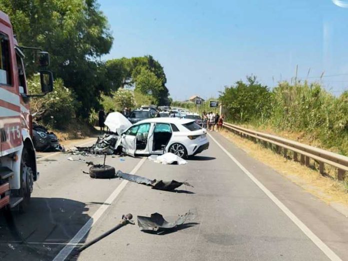 incidente ex SS522 tra Zambrone e Briatico