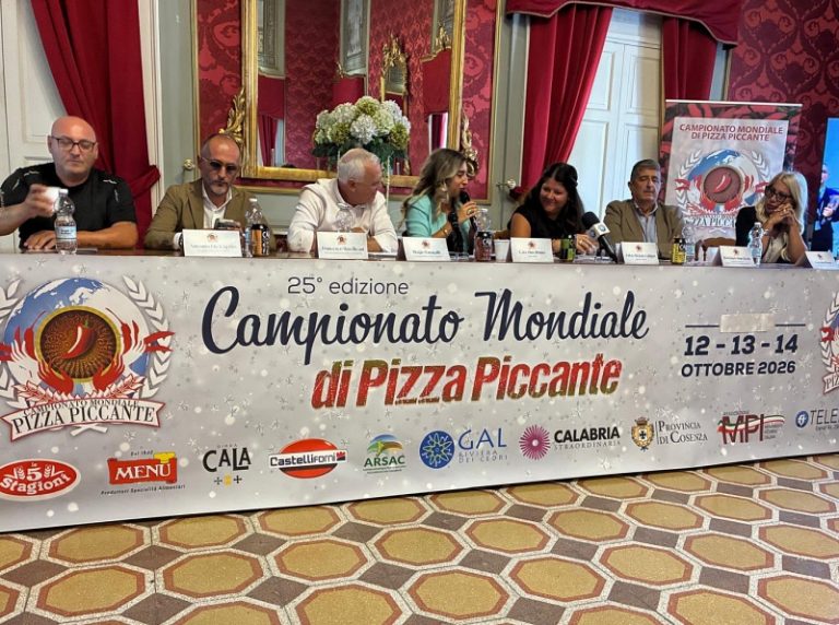 Tutto pronto per il XXV Campionato Mondiale Pizza Piccante Riviera dei Cedri