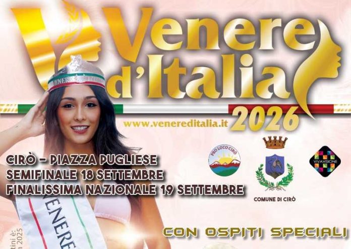 semifinale e la finalissima nazionale di Venere d’Italia