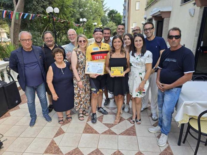 Da Warstein a Pietrapaola sui pedali per i bambini malati di cancro