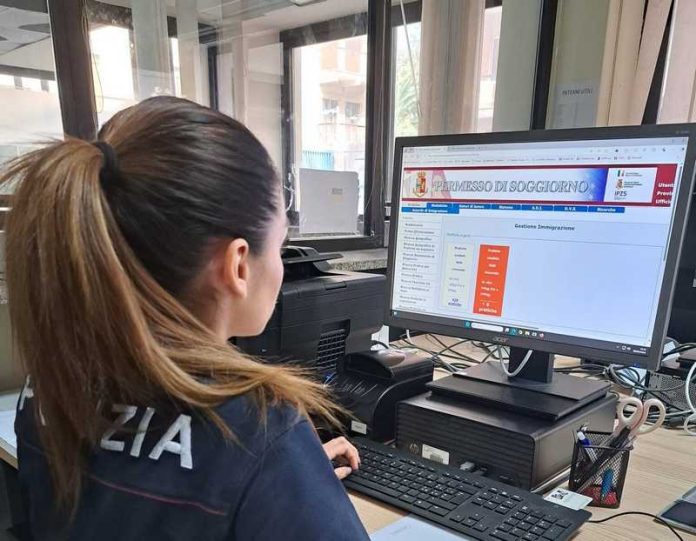 Polizia Reggio Calabria controlli immigrazione