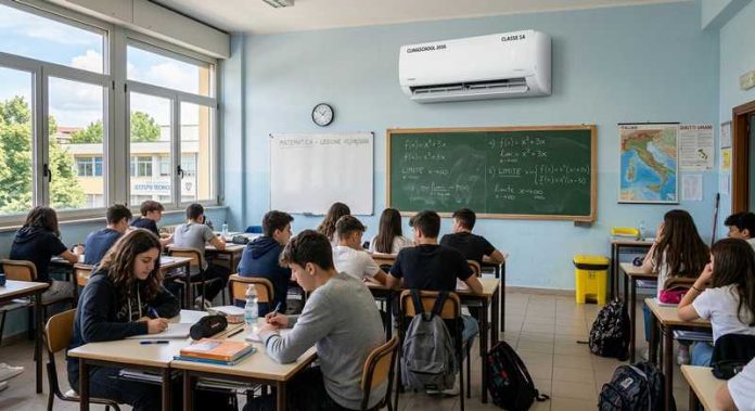 condizionatore aula scolastica