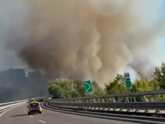 incendio A2 cosenza rende