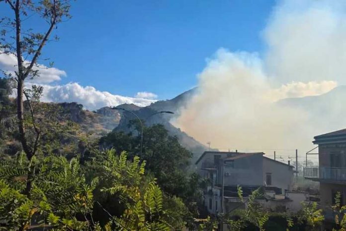 incendio praia tortora