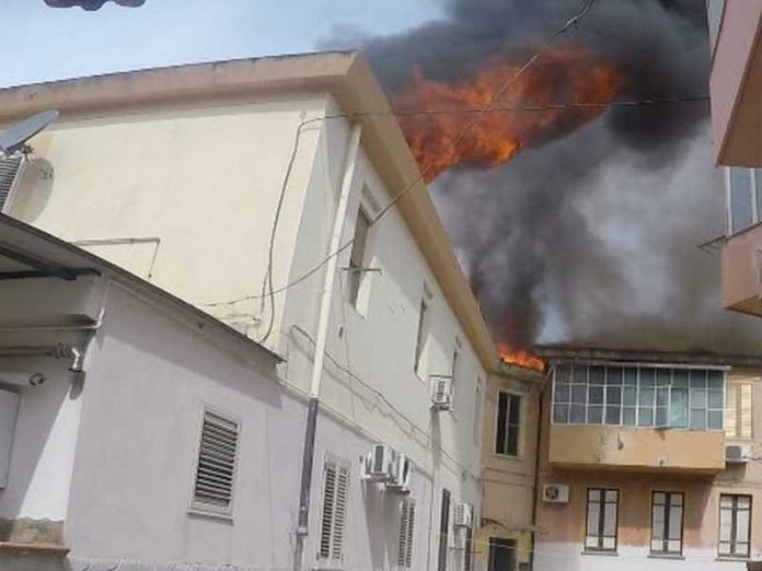 incendio santa caterina
