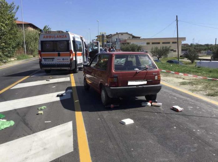 incidente bici elettrica cropani