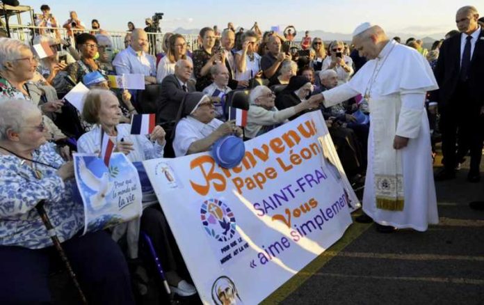 papa leone lourdes