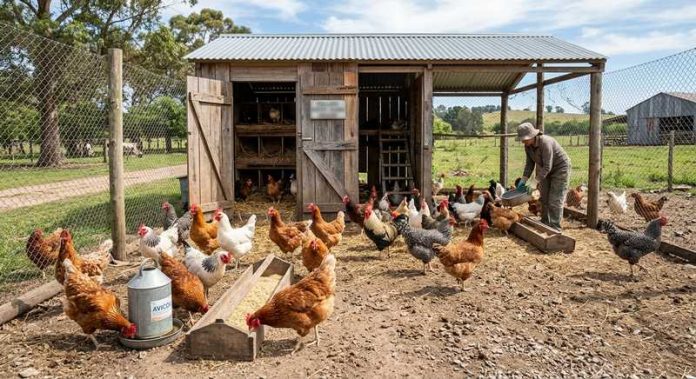 pollaio galline