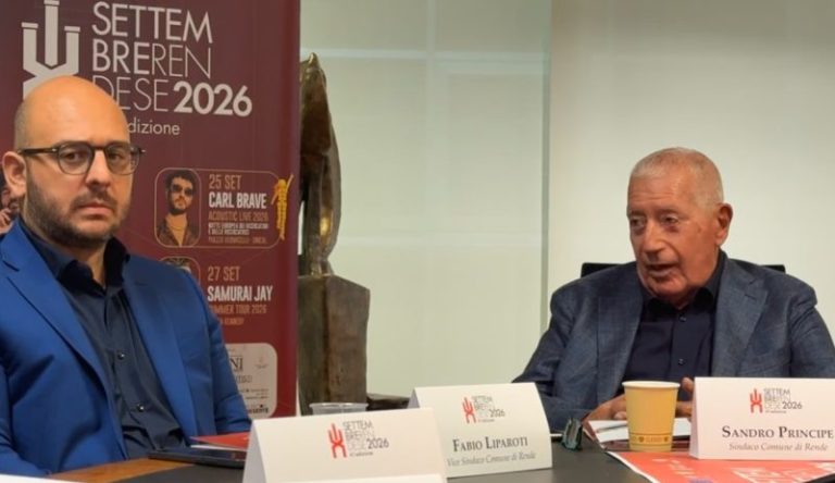 Rende si accende di cultura e musica: svelata la 61ª edizione del Settembre Rendese