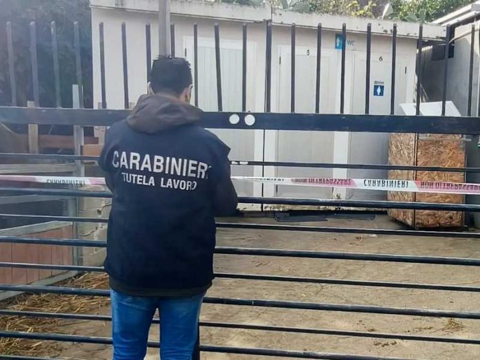 Carabinieri Crotone tutela lavoro caporalato maneggio