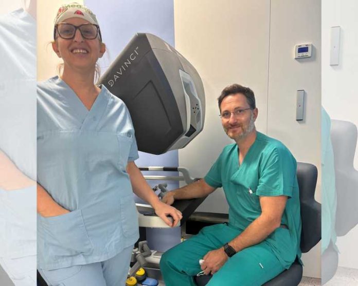 Drssa Juana Riitano e il dr Roberto Perri
