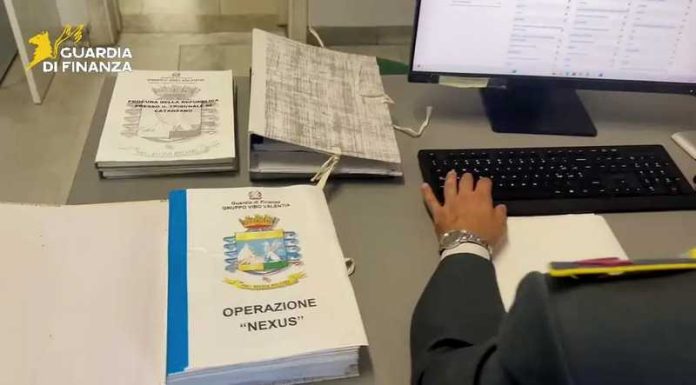 Guardia di Finanza Vibo operazione Nexus sequestro beni