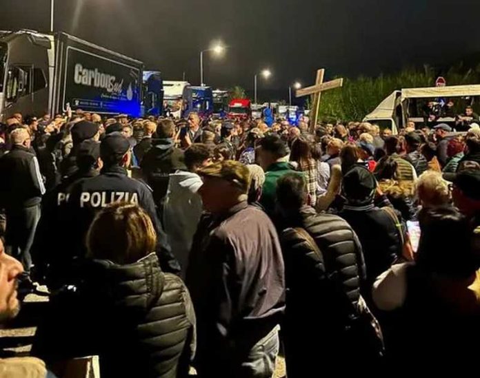 Protesta tir Vibonese
