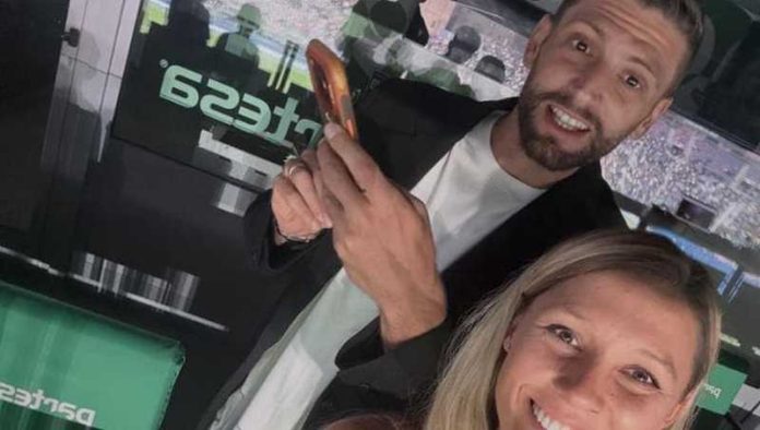 berardi e la moglie