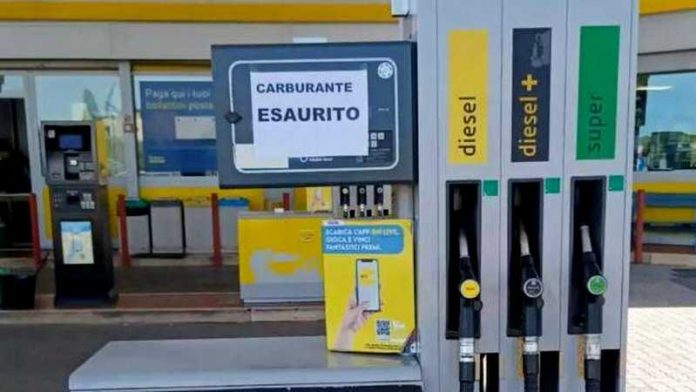 carburante esaurito