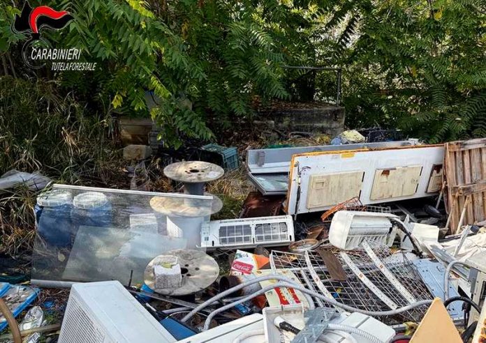 discarica abusiva ricadi_fusti chimici