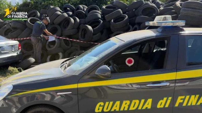 discarica abusiva rifiuri speciali taurianova