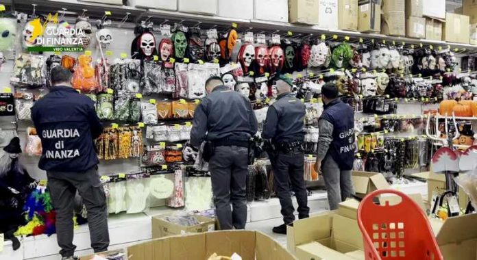gdf sequestro prodotti hallowen vibo