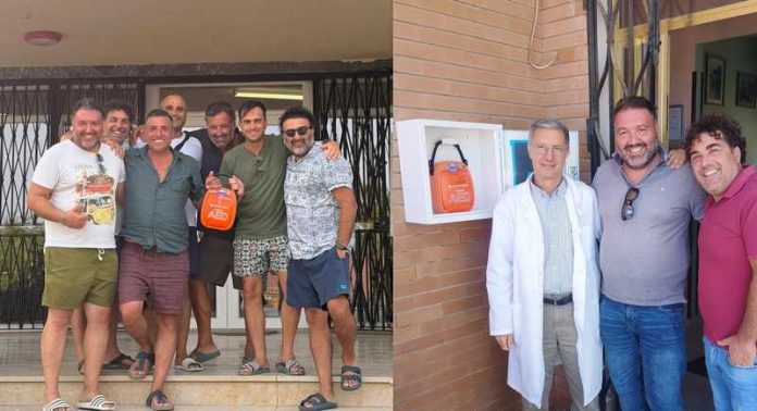 gruppo donazione defibrillatore_alla comunità di badolato
