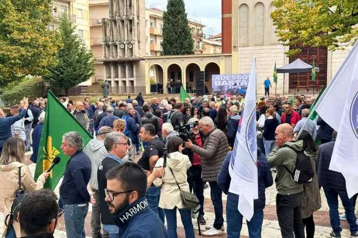 protesta agricoltori cosenza