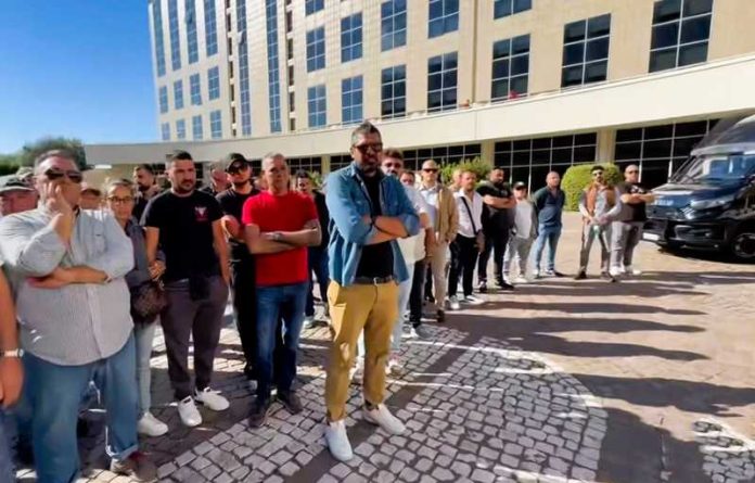 protesta agricoltori trasportatori cittadella regionale