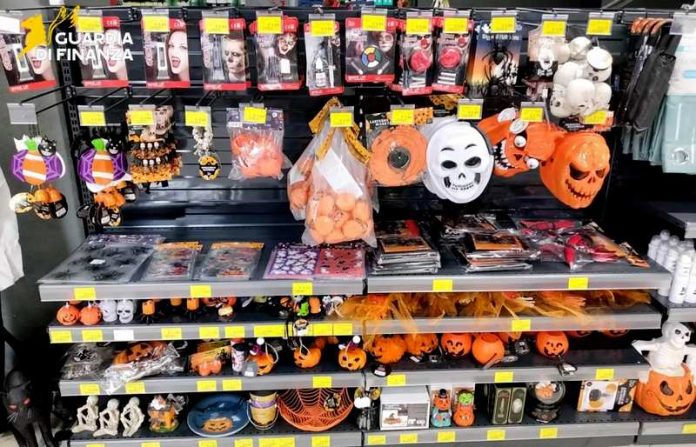 sequestro prodotti hallowen cetraro