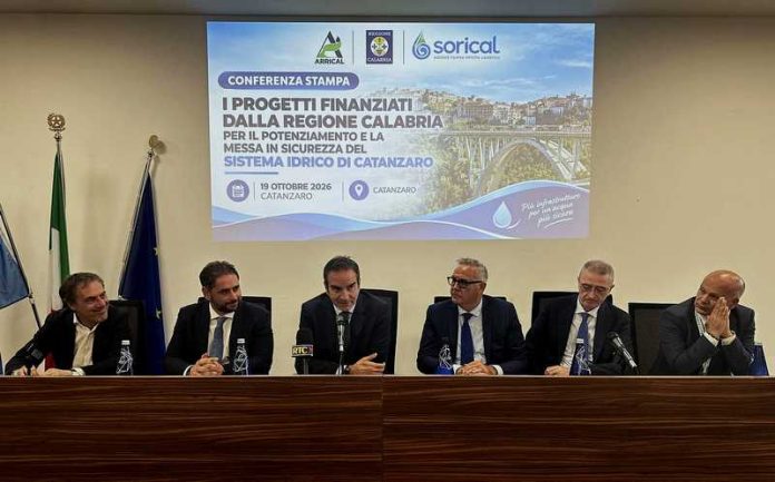 sicurezza sistema idrico catanzaro