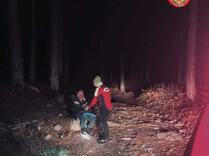 soccorso cercatore di funghi sila piccola