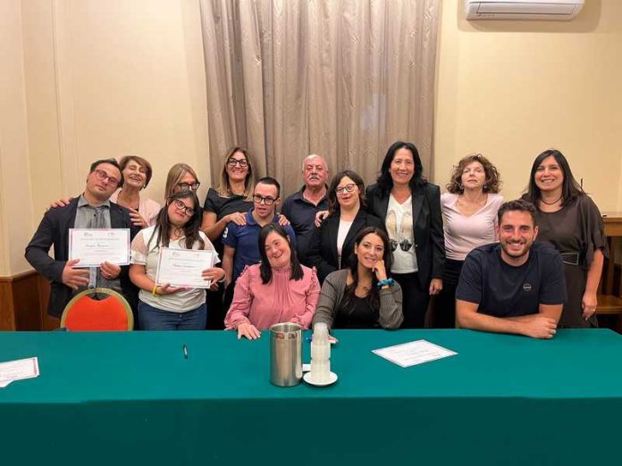team progetto corso cucina disabili